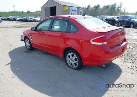 2008 Ford Focus Se/Ses из США, поврежденный, VIN 1FAHP35N88W231960